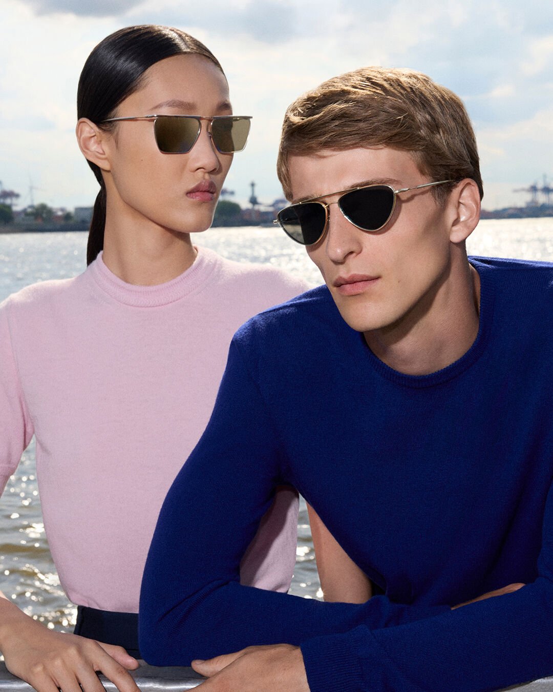 JIL SANDER OLIVER PEOPLES EYEWEAR COLLABORATION