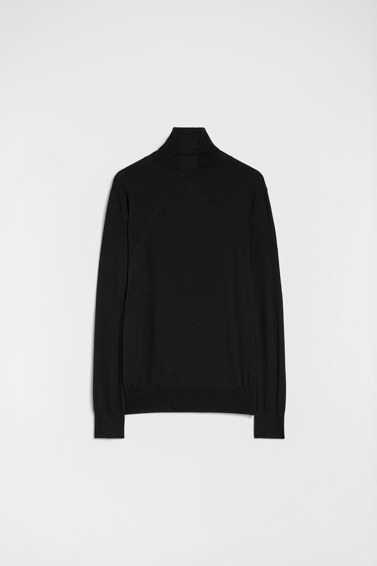 Lightweight Wool High-Neck Sweater - Sweaters Lightweight Wool High-Neck Sweater - Sweaters - Image 7
