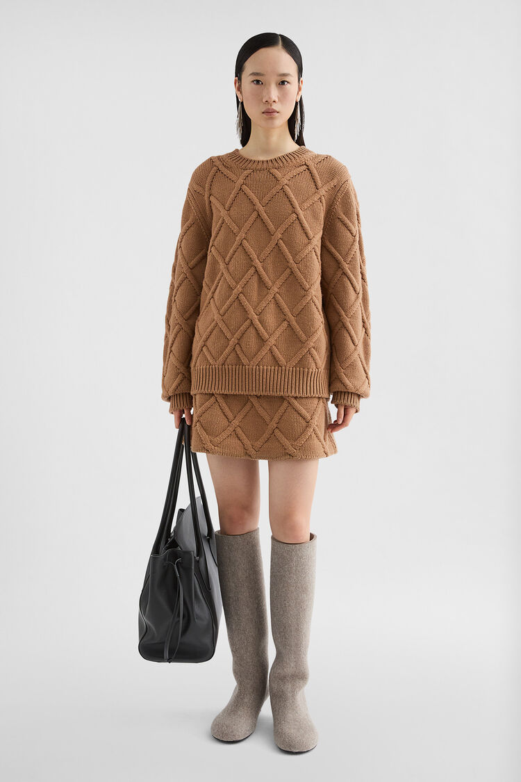 Mini gonna in maglia di lana - Gonne Mini gonna in maglia di lana - Gonne - Image 1
