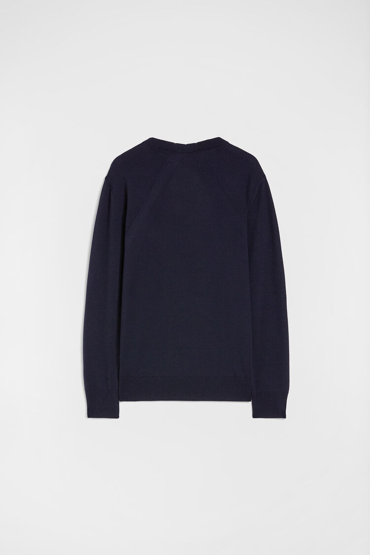 Midweight Wool Crew-Neck Sweater - Sweaters Midweight Wool Crew-Neck Sweater - Sweaters - Image 7