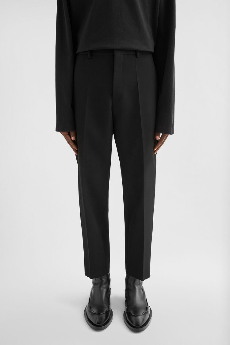 Wool Gabardine Tapered Trousers - Trousers Wool Gabardine Tapered Trousers - Trousers - Image 2