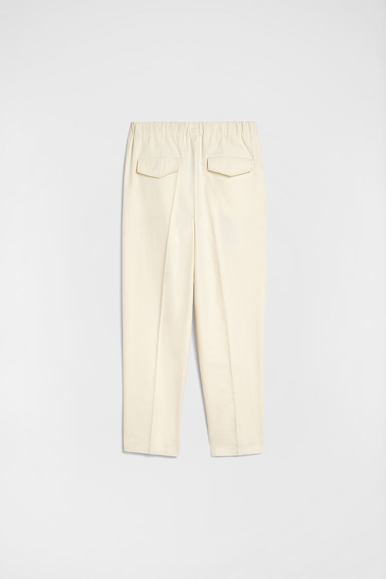 Lightweight Cotton Tapered Trousers - Trousers Lightweight Cotton Tapered Trousers - Trousers - Image 8