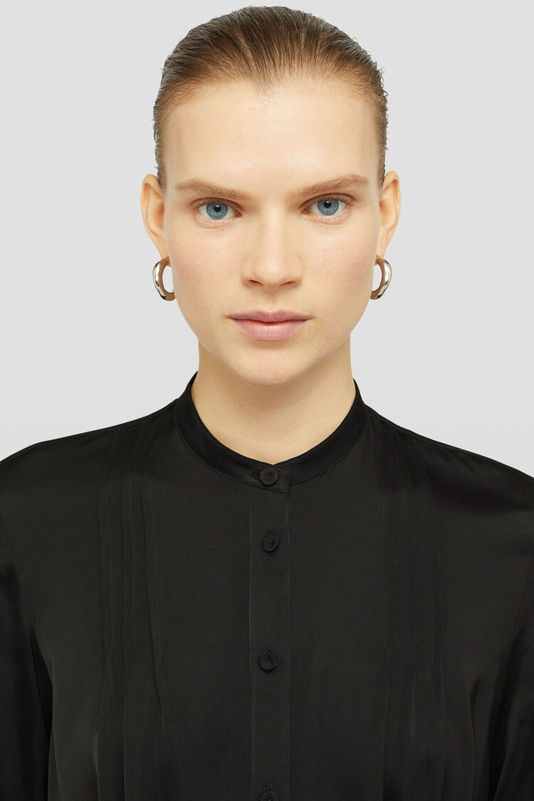 Fluid Viscose Shirt Dress - Dresses Fluid Viscose Shirt Dress - Dresses - Image 4