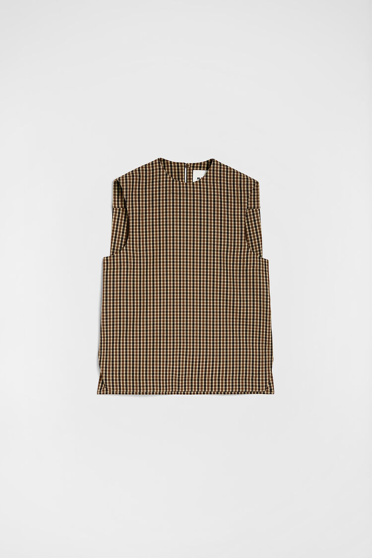 Wool Canvas Crew-Neck Vest - Tops Wool Canvas Crew-Neck Vest - Tops - Image 5