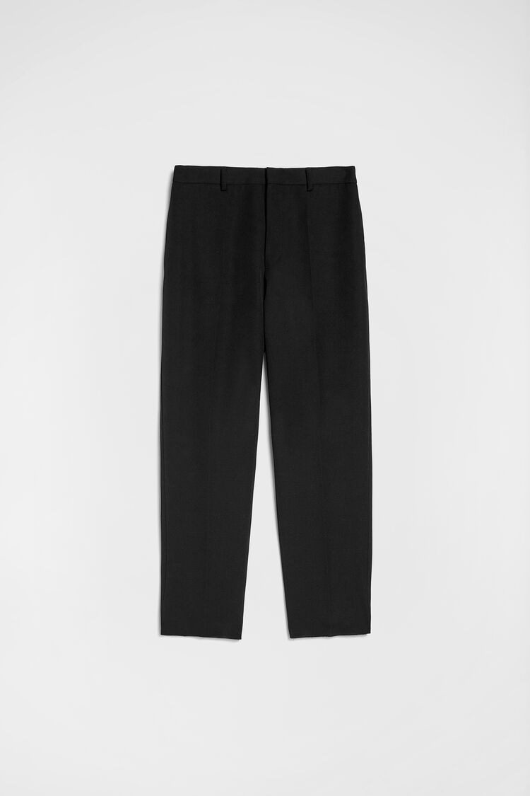 Wool Gabardine Tapered Trousers - Trousers Wool Gabardine Tapered Trousers - Trousers - Image 6