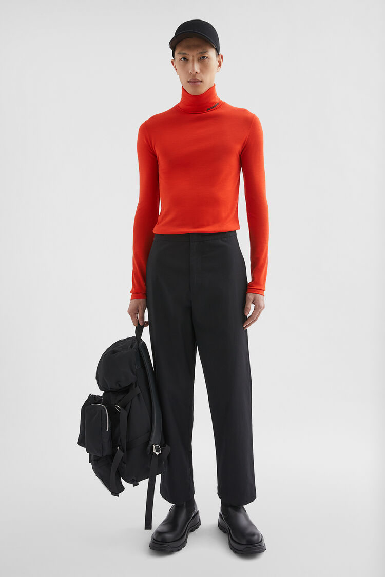 Cotton Tapered Trousers - Trousers Cotton Tapered Trousers - Trousers - Image 1