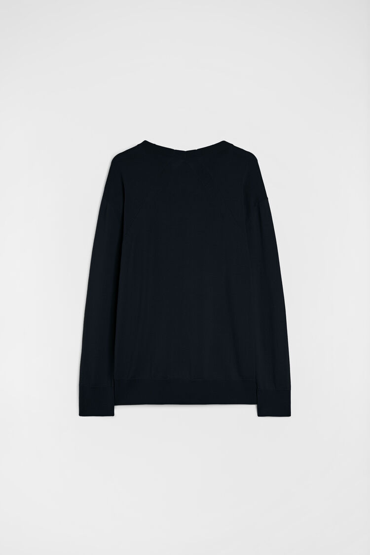 Midweight Wool Crew-Neck Sweater - Sweaters Midweight Wool Crew-Neck Sweater - Sweaters - Image 7