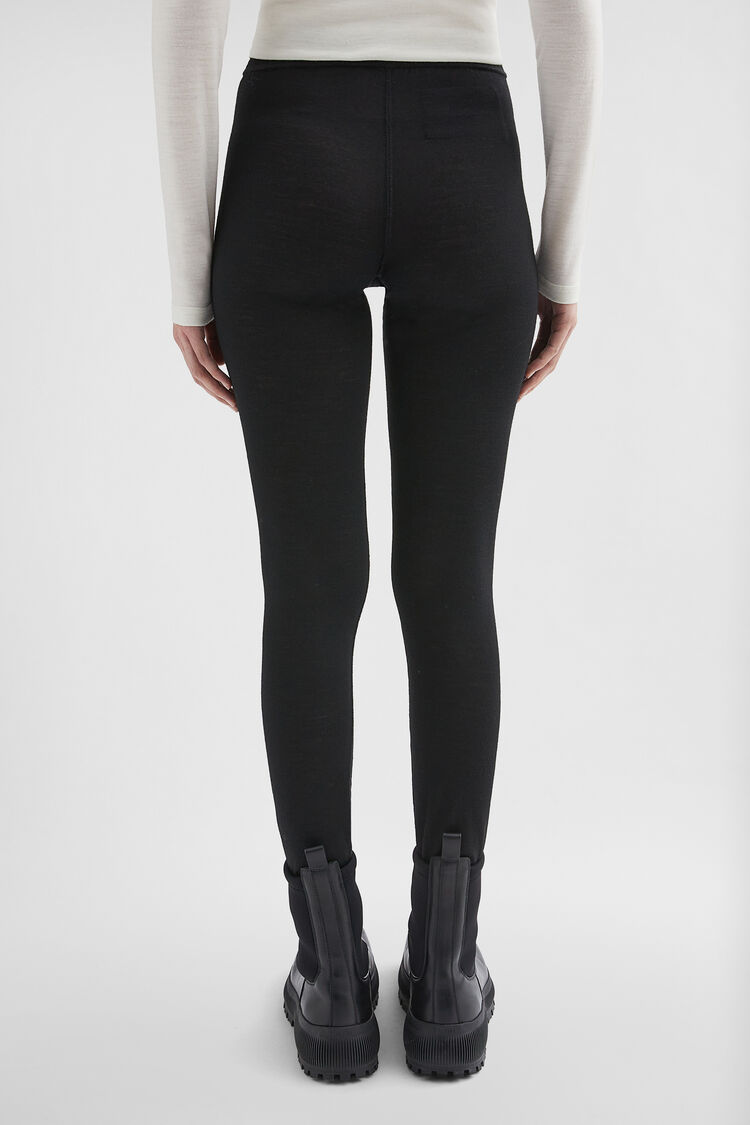 Lightweight Wool Blend Leggings - Trousers Lightweight Wool Blend Leggings - Trousers - Image 4