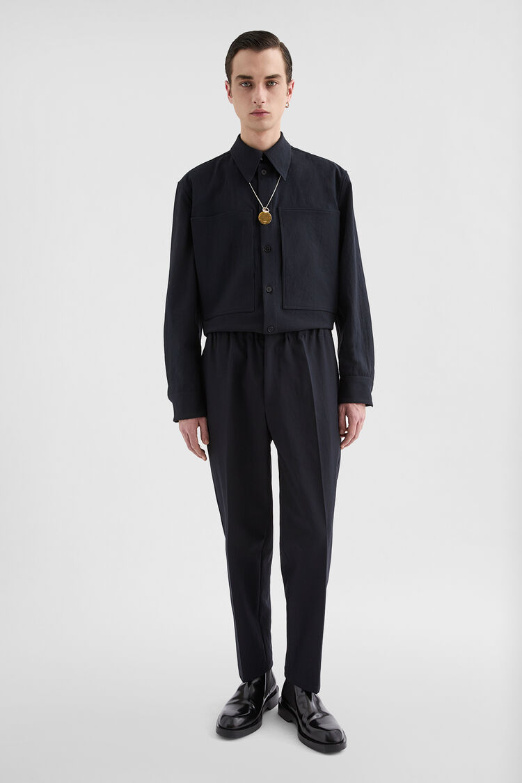 Technical  Serge Tapered Trousers - Trousers Technical  Serge Tapered Trousers - Trousers - Image 1