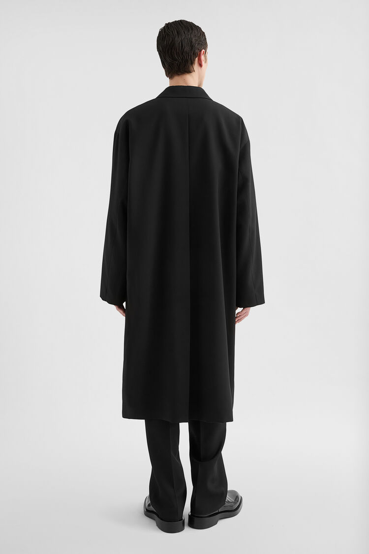 Lightweight Wool Gabardine Coat - Coats Lightweight Wool Gabardine Coat - Coats - Image 4