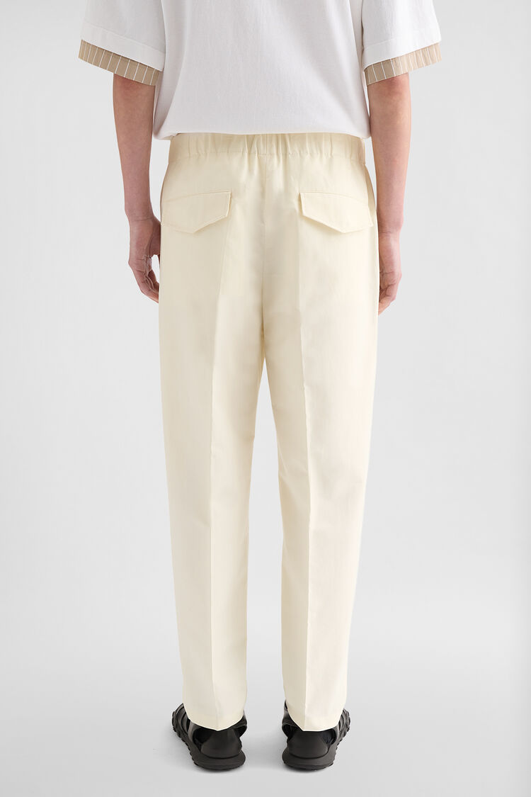 Lightweight Cotton Tapered Trousers - Trousers Lightweight Cotton Tapered Trousers - Trousers - Image 4