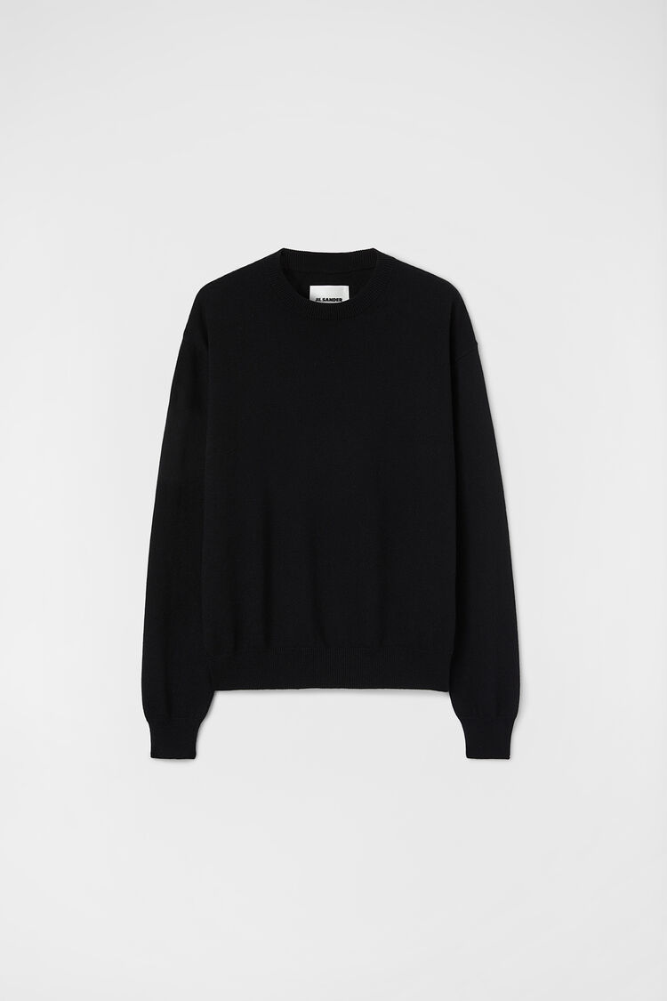 Cashmere Blend Crew-Neck Sweater - Sweaters Cashmere Blend Crew-Neck Sweater - Sweaters - Image 5