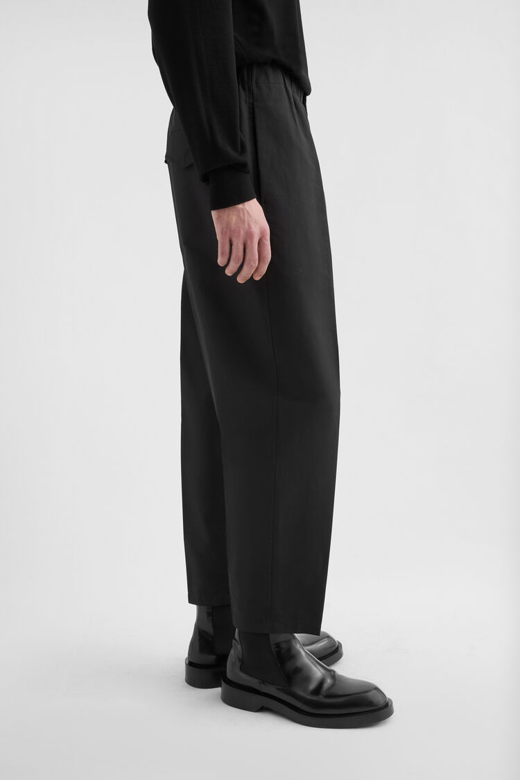 Lightweight Cotton Tapered Trousers - Trousers Lightweight Cotton Tapered Trousers - Trousers - Image 3