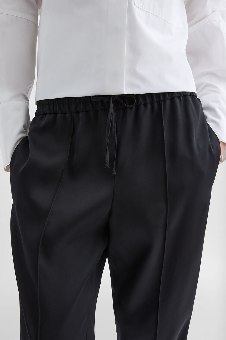 Silk Blend Trousers - Trousers Silk Blend Trousers - Trousers - Image 5