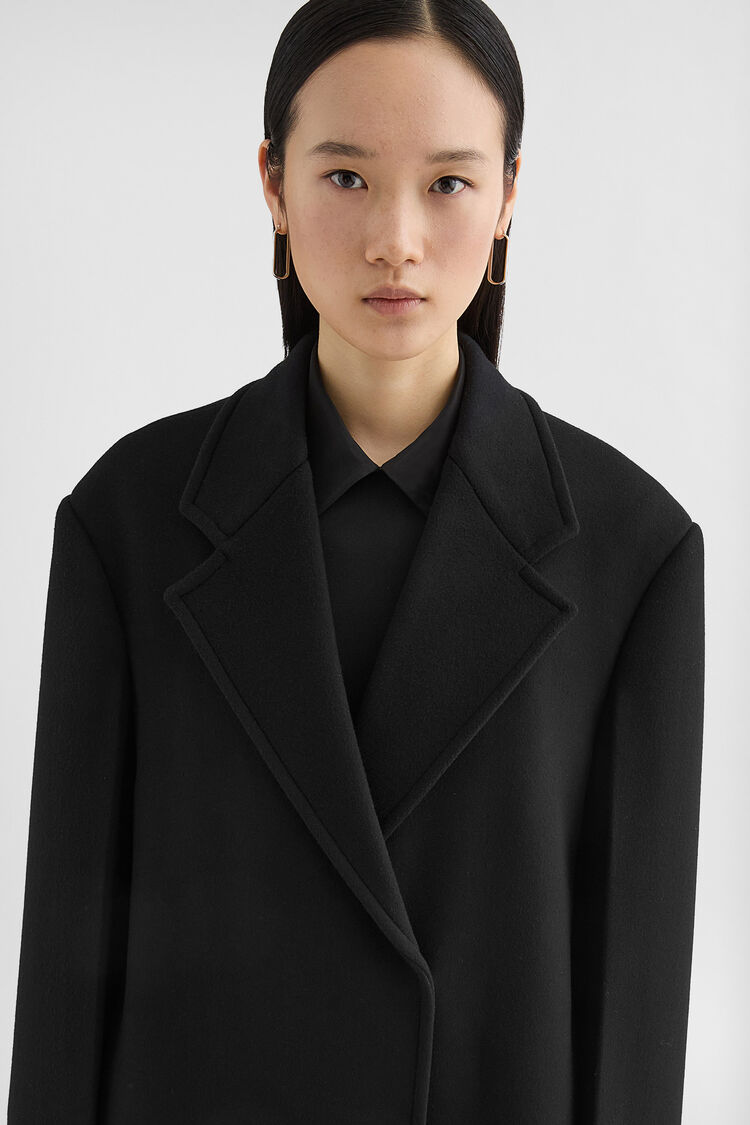 Double Wool Tailored Coat - Coats Double Wool Tailored Coat - Coats - Image 3