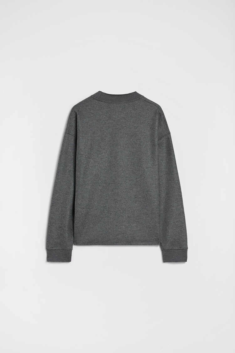 Wool Melton Crew-Neck Sweatshirt - Sweatshirts Wool Melton Crew-Neck Sweatshirt - Sweatshirts - Image 7