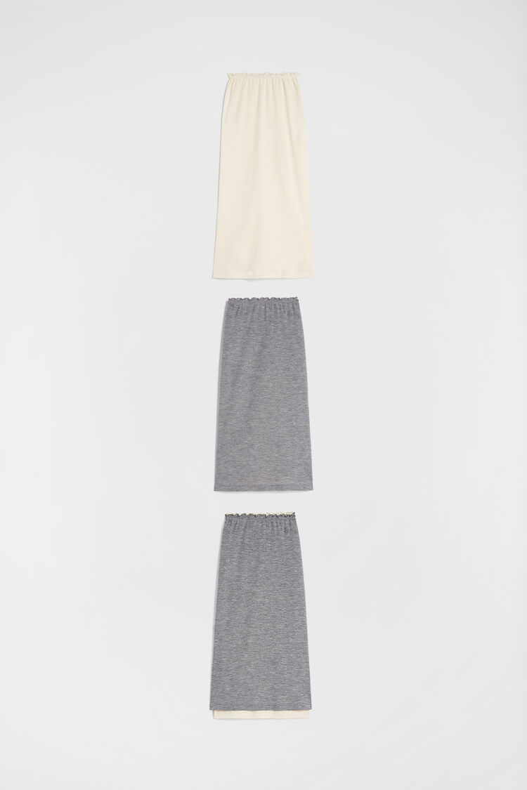 Lightweight Wool Layered Skirt - Skirts Lightweight Wool Layered Skirt - Skirts - Image 6
