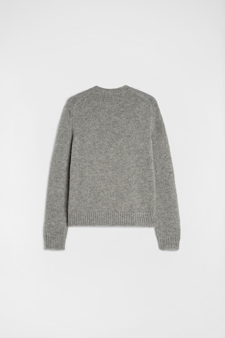 Midweight Wool Crew-Neck Sweater - Sweaters Midweight Wool Crew-Neck Sweater - Sweaters - Image 7