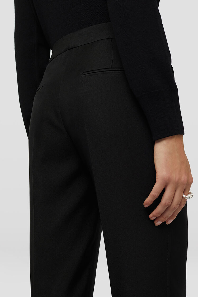 Technical  Gabardine Tailored Trousers - Trousers Technical  Gabardine Tailored Trousers - Trousers - Image 4