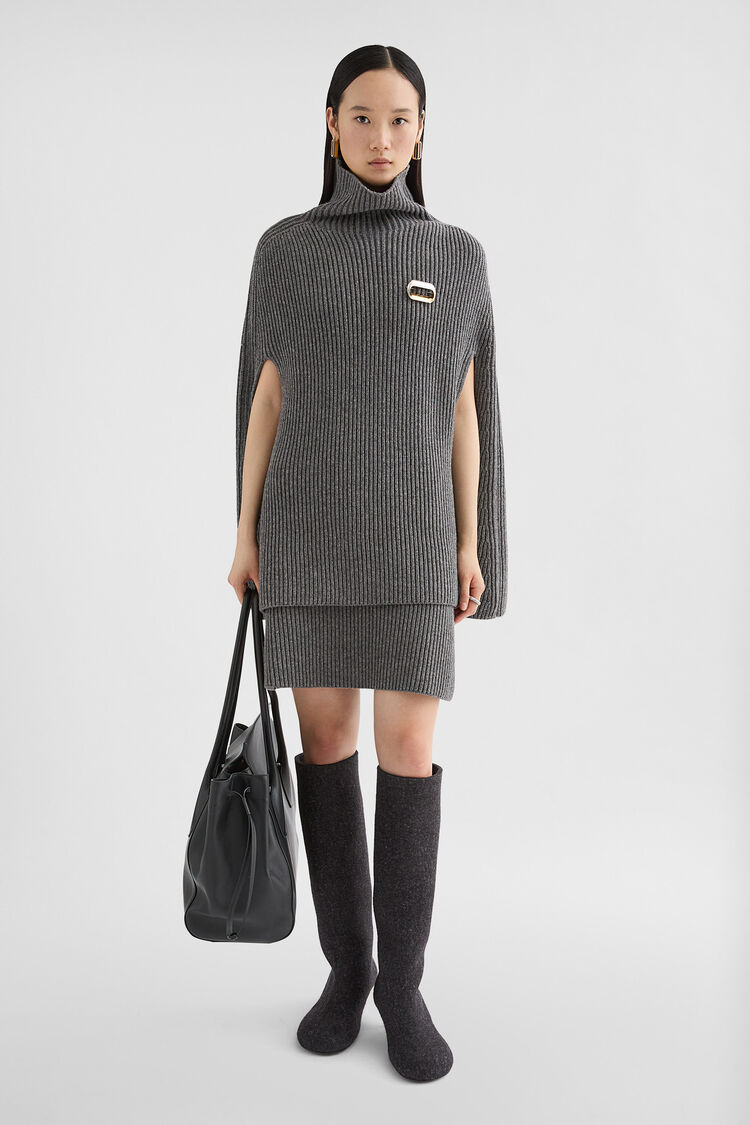Mini gonna in maglia di lana - Gonne Mini gonna in maglia di lana - Gonne - Image 1