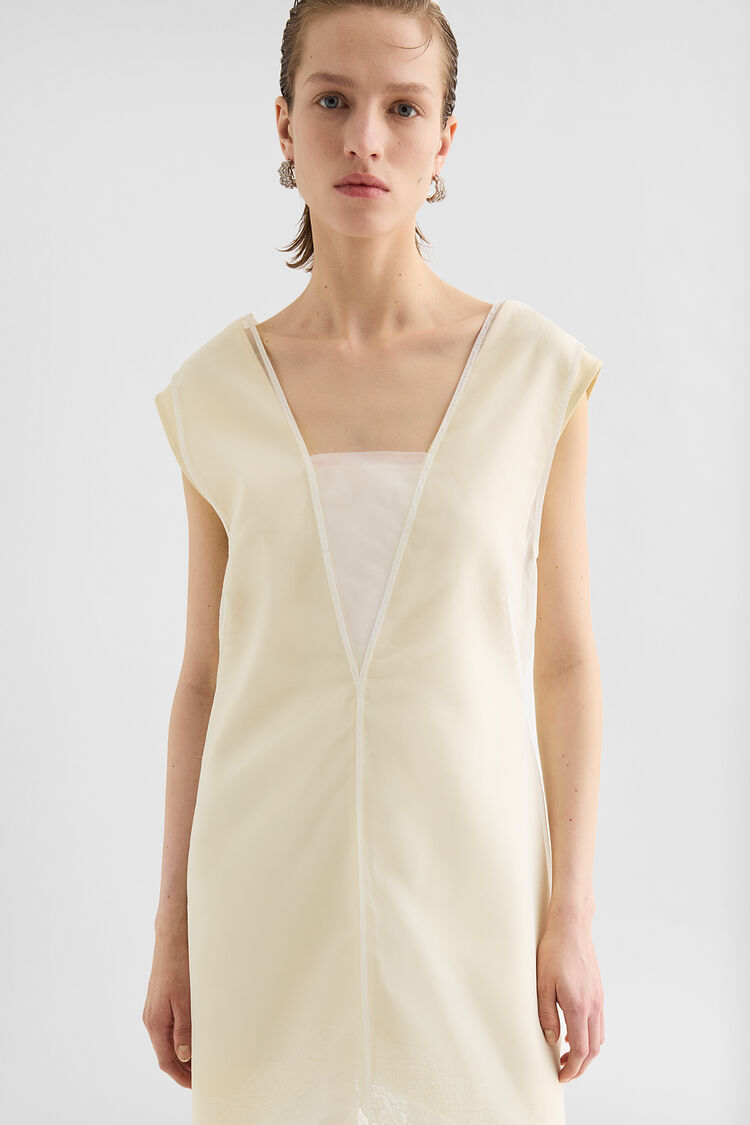 Organza V-Neck Dress - Dresses Organza V-Neck Dress - Dresses - Image 3