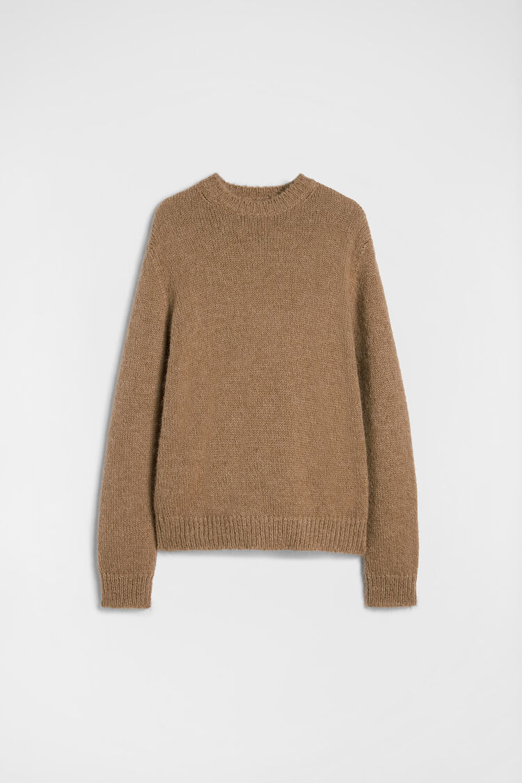 Midweight Wool Blend Crew-Neck Sweater - Sweaters Midweight Wool Blend Crew-Neck Sweater - Sweaters - Image 5