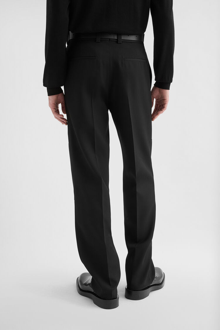Wool Gabardine Trousers - Trousers Wool Gabardine Trousers - Trousers - Image 4