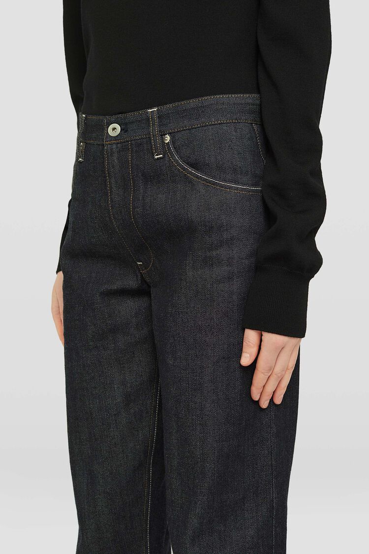 Twisted Denim Trousers - Trousers Twisted Denim Trousers - Trousers - Image 4
