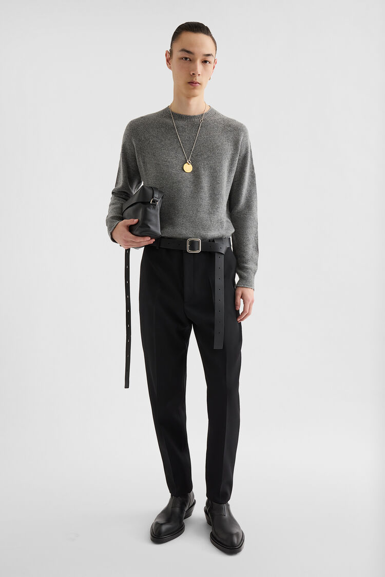 Maglione girocollo in misto cashmere - Maglieria Maglione girocollo in misto cashmere - Maglieria - Image 1