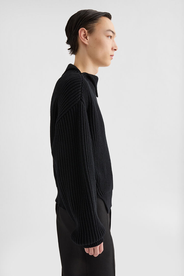 Wool High-Neck Sweater - Sweaters Wool High-Neck Sweater - Sweaters - Image 2