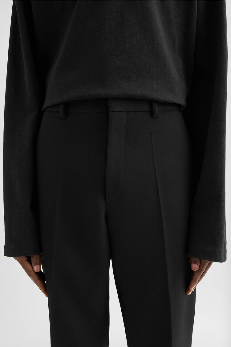 Wool Gabardine Tapered Trousers - Trousers Wool Gabardine Tapered Trousers - Trousers - Image 5