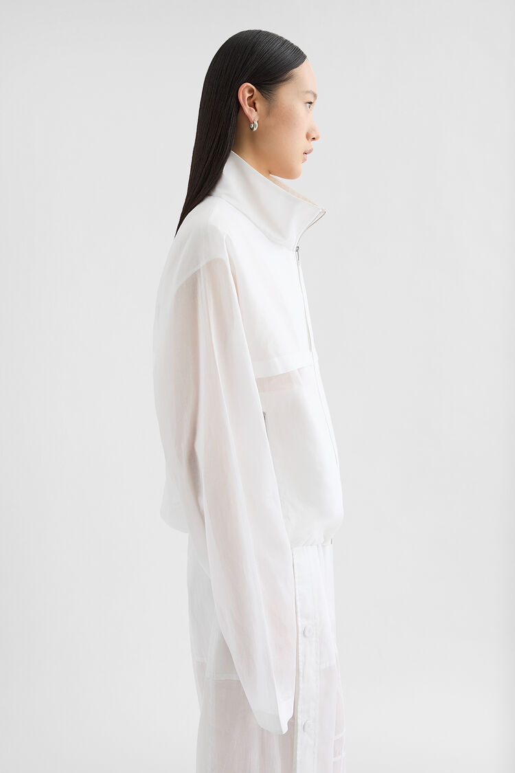 Cotton Muslin Blouson - Jackets Cotton Muslin Blouson - Jackets - Image 2