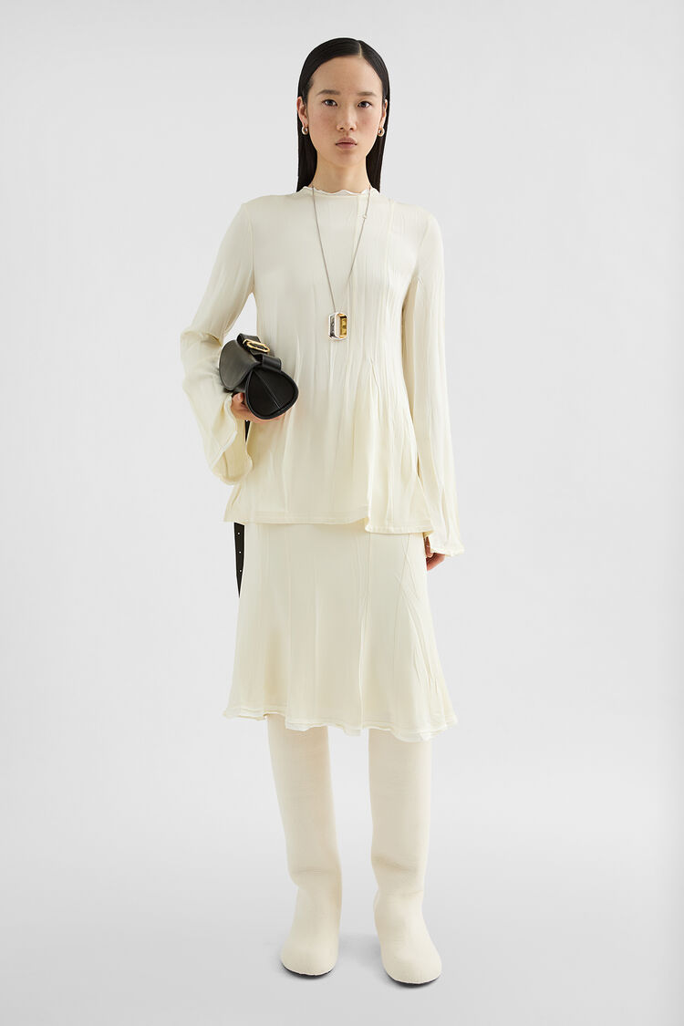 Envers Satin Flared Skirt - Skirts Envers Satin Flared Skirt - Skirts - Image 1