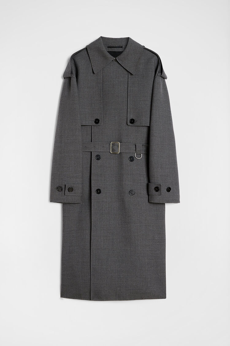 Trenchcoat aus Wollgabardine - Jacken Trenchcoat aus Wollgabardine - Jacken - Image 5
