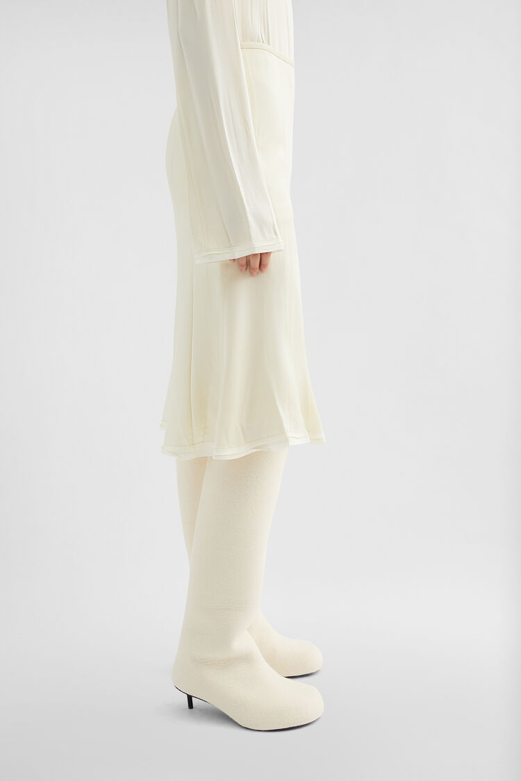 Envers Satin Flared Skirt - Skirts Envers Satin Flared Skirt - Skirts - Image 3