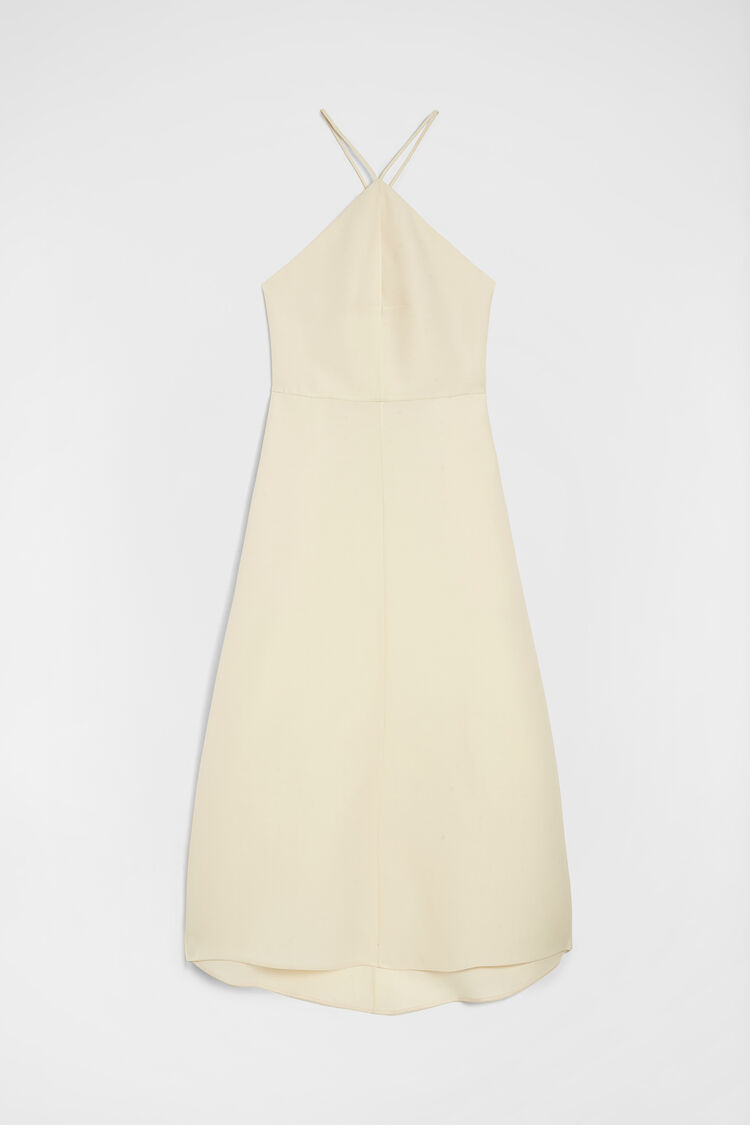 Neckholder-Kleid aus leichter Wollmischung - Kleider Neckholder-Kleid aus leichter Wollmischung - Kleider - Image 5