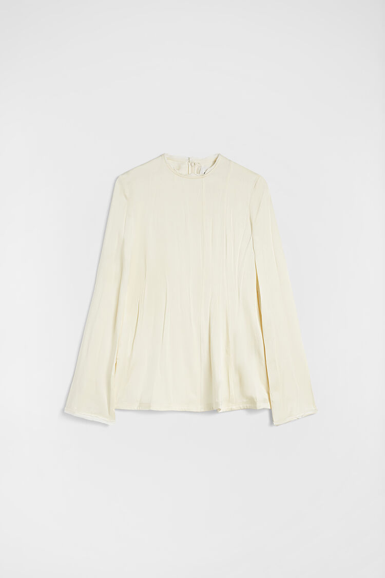 Envers Satin Crew-Neck Top - Tops Envers Satin Crew-Neck Top - Tops - Image 5