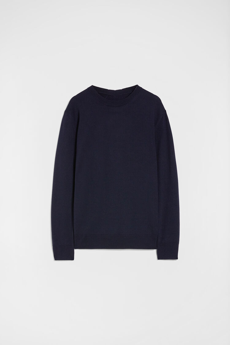 Midweight Wool Crew-Neck Sweater - Sweaters Midweight Wool Crew-Neck Sweater - Sweaters - Image 5