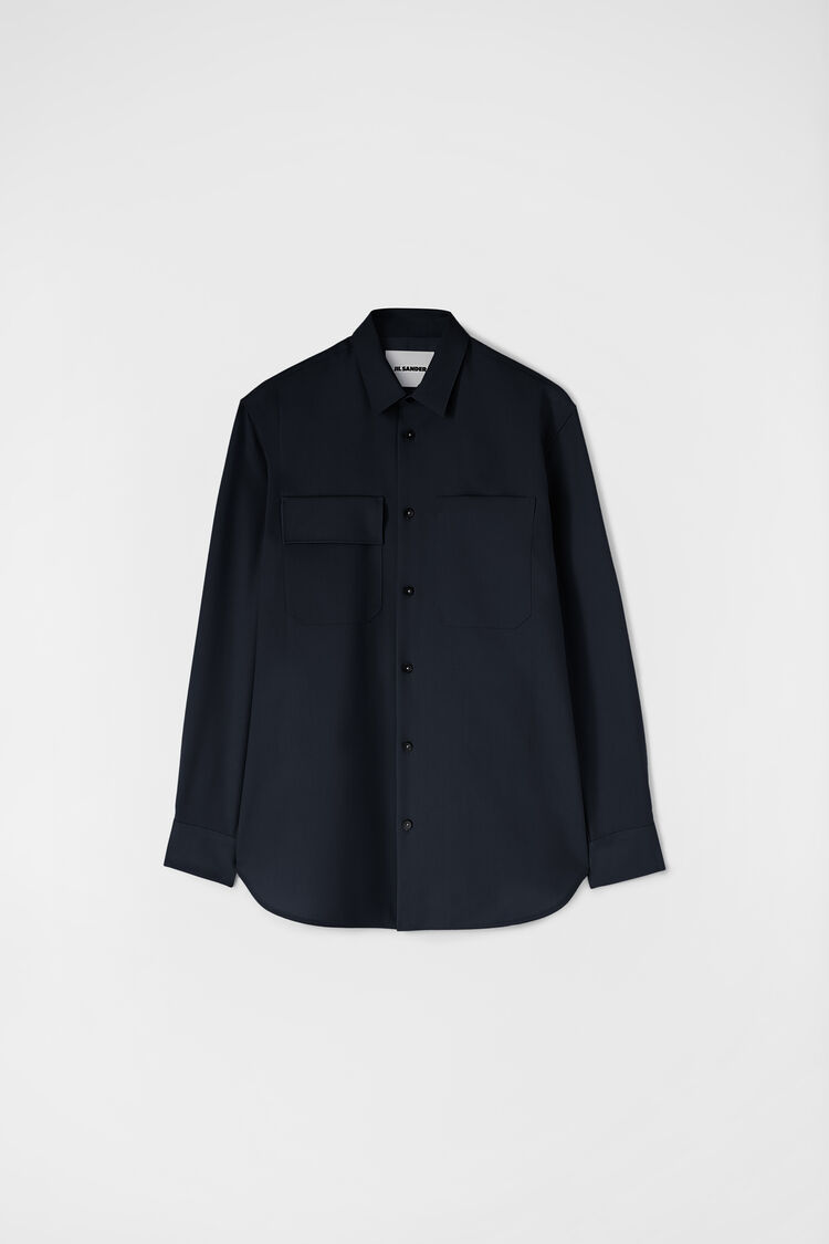Lightweight Wool Gabardine Shirt - Shirts Lightweight Wool Gabardine Shirt - Shirts - Image 5