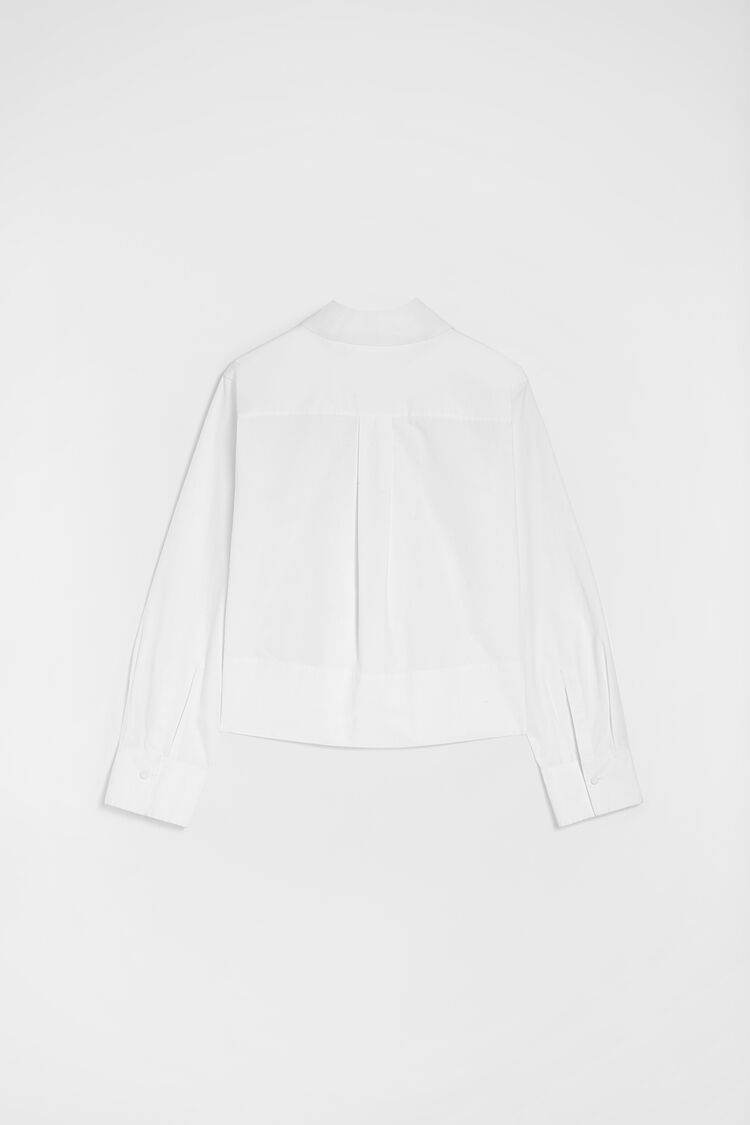 Cotton Poplin Shirt - Shirts Cotton Poplin Shirt - Shirts - Image 8