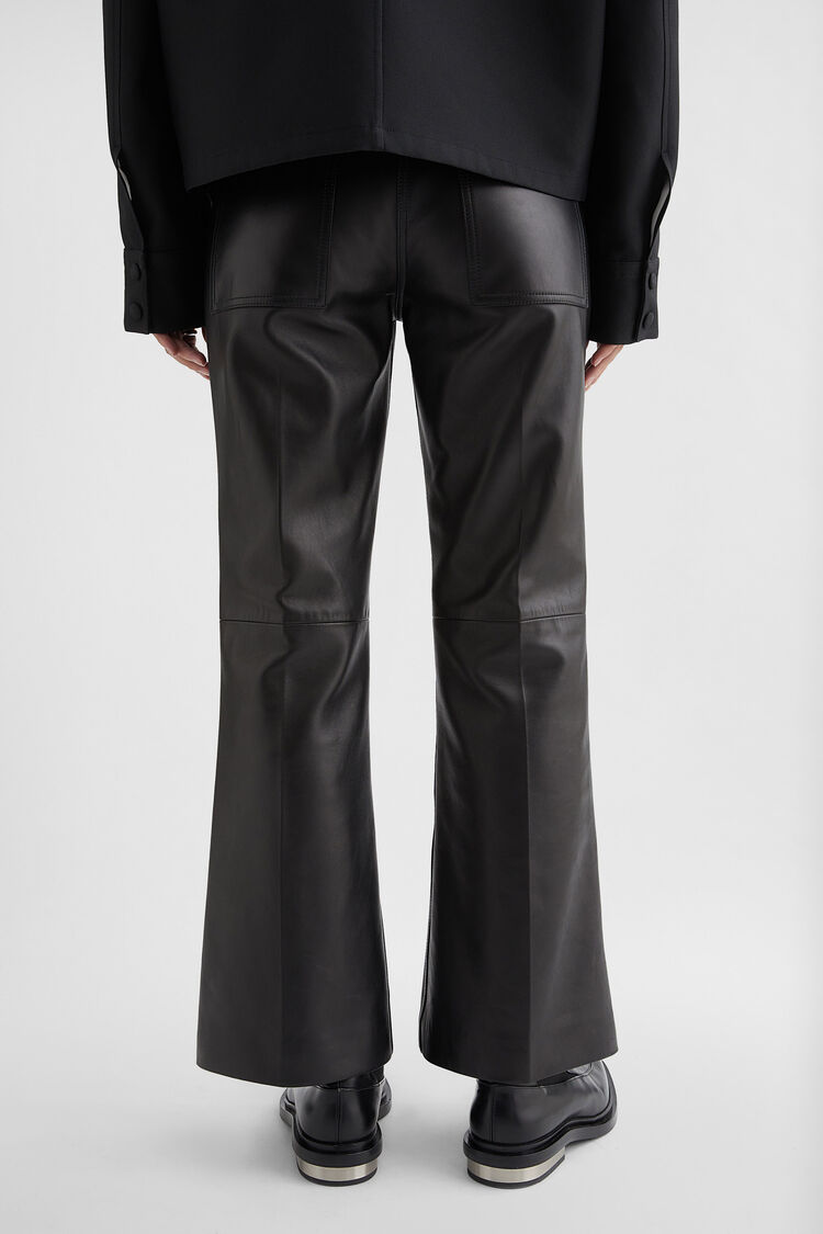 Leather Tailored Trousers - Trousers Leather Tailored Trousers - Trousers - Image 4