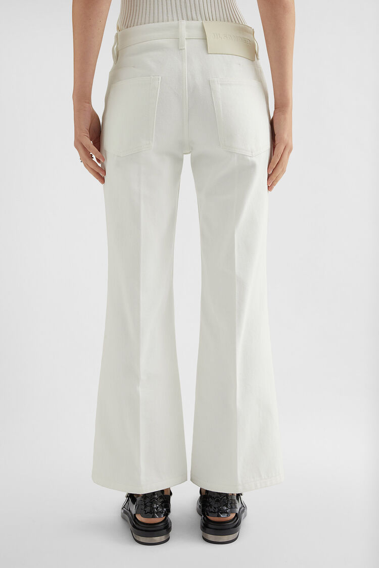 Ausgestellte Hose aus Denim - Hosen Ausgestellte Hose aus Denim - Hosen - Image 4