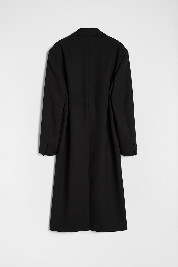 Wool Canvas Tailored Coat - Coats Wool Canvas Tailored Coat - Coats - Image 7