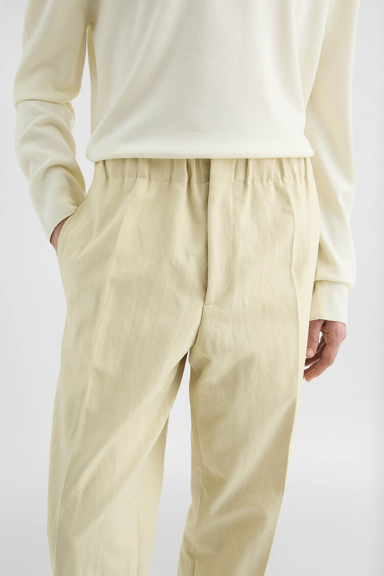 Technical  Serge Tapered Trousers - Trousers Technical  Serge Tapered Trousers - Trousers - Image 5
