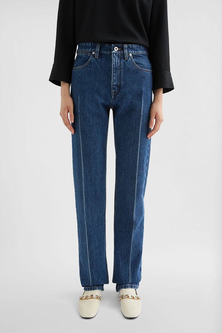 Slim Denim Trousers - Trousers Slim Denim Trousers - Trousers - Image 2