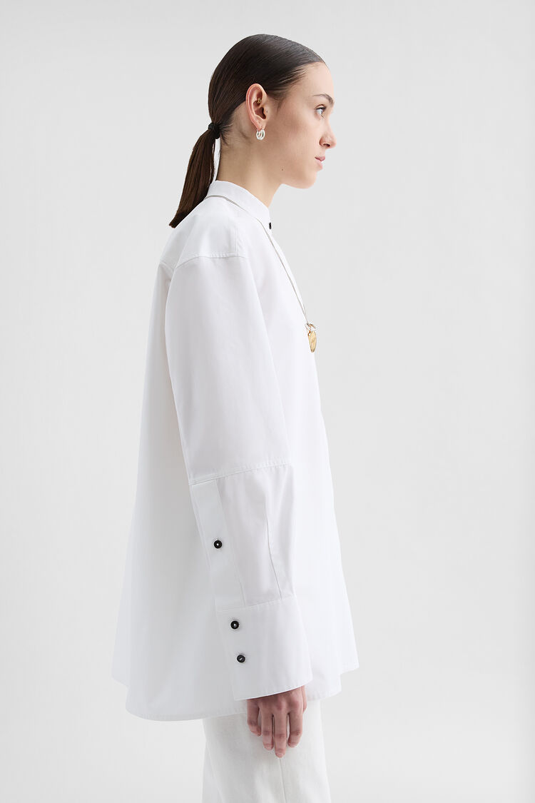 Cotton Poplin Shirt - Shirts Cotton Poplin Shirt - Shirts - Image 2