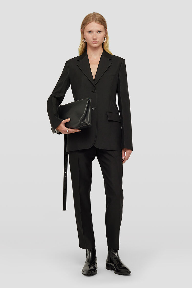 Technical  Gabardine Tailored Trousers - Trousers Technical  Gabardine Tailored Trousers - Trousers - Image 1