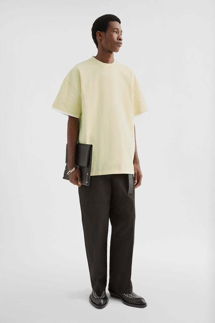 Cotton Crew-Neck T-Shirt - T-shirts Cotton Crew-Neck T-Shirt - T-shirts - Image 1