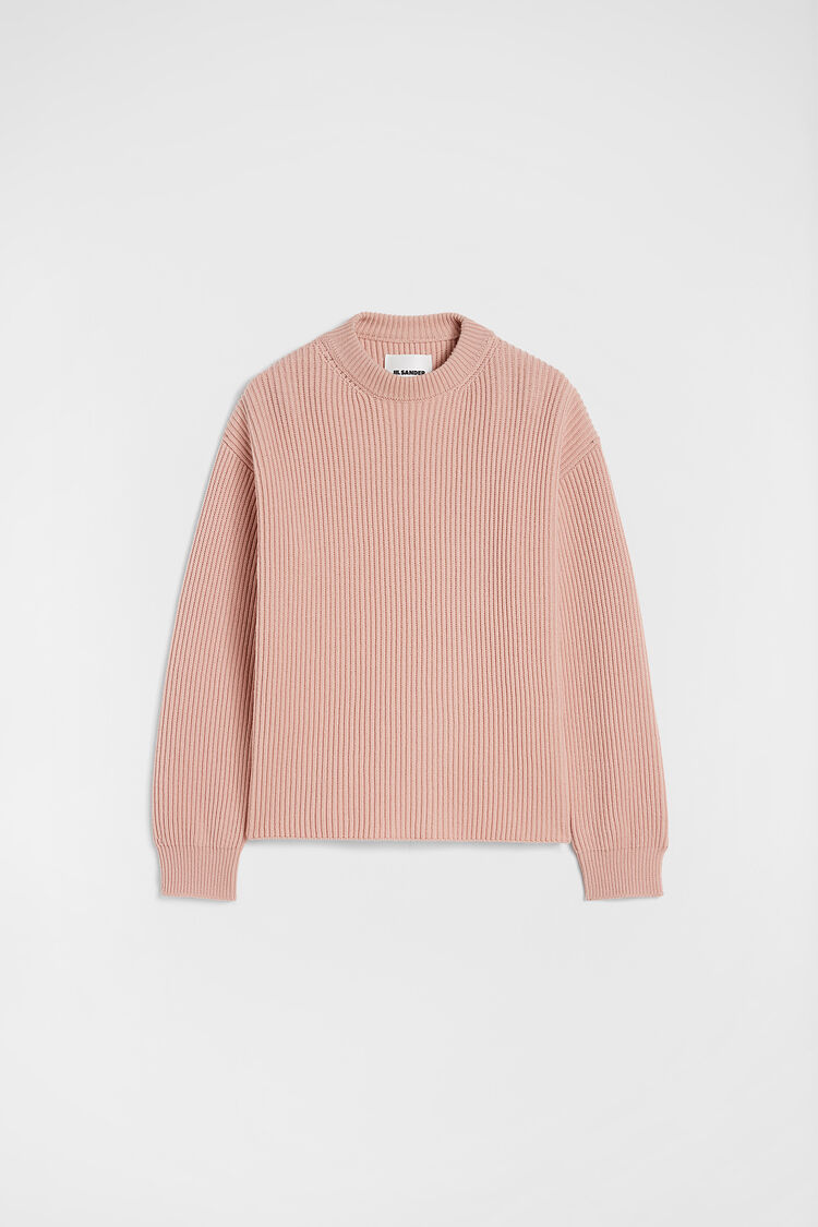 Midweight Wool Crew-Neck Sweater - Sweaters Midweight Wool Crew-Neck Sweater - Sweaters - Image 5