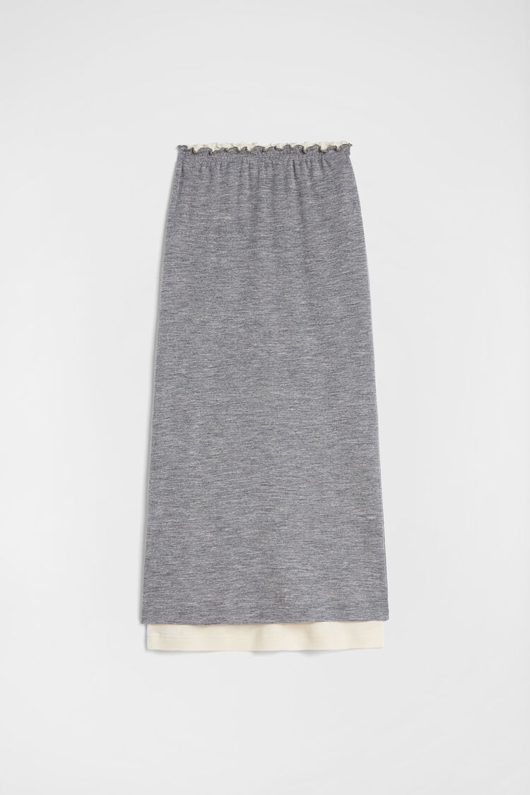 Lightweight Wool Layered Skirt - Skirts Lightweight Wool Layered Skirt - Skirts - Image 9